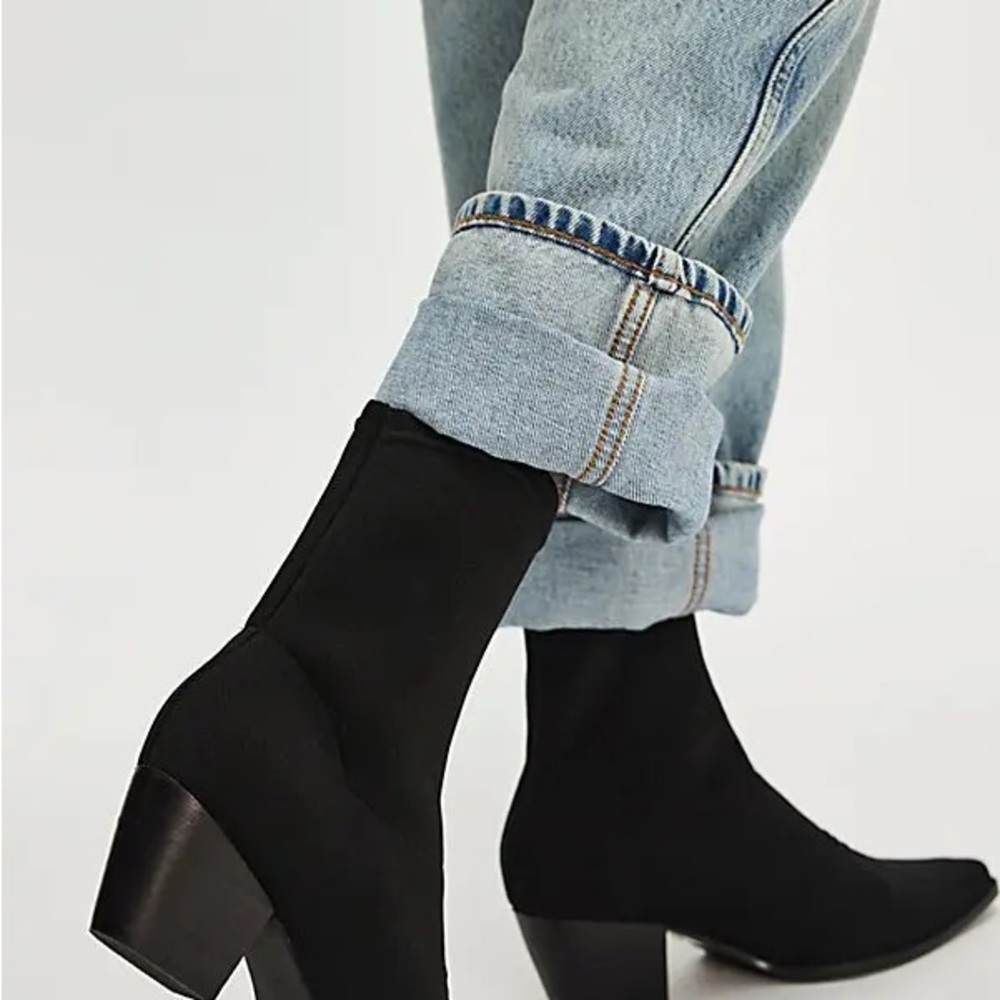Matisse Black Heeled Boots